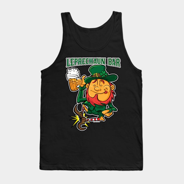 Leprechaun Bar Tank Top by eShirtLabs